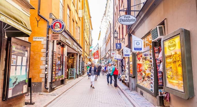 Västerlånggatan - The Western Long Street