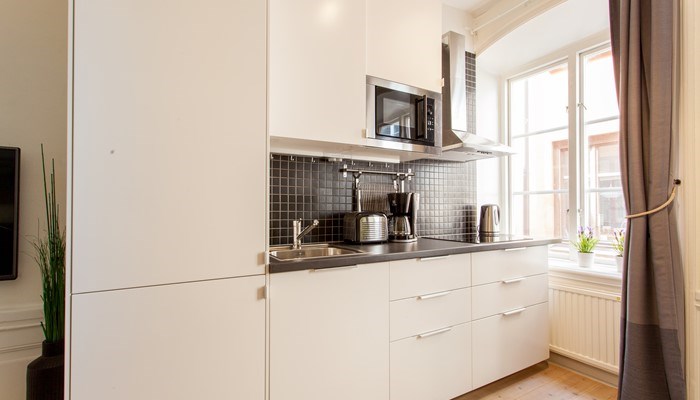 aparthotel stockholm old town: superio one bedroom apartment - cooking facilities