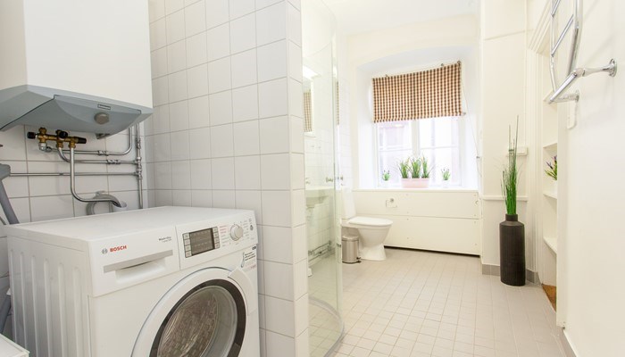 aparthotel stockholm old town: superio one bedroom apartment - washing facilities