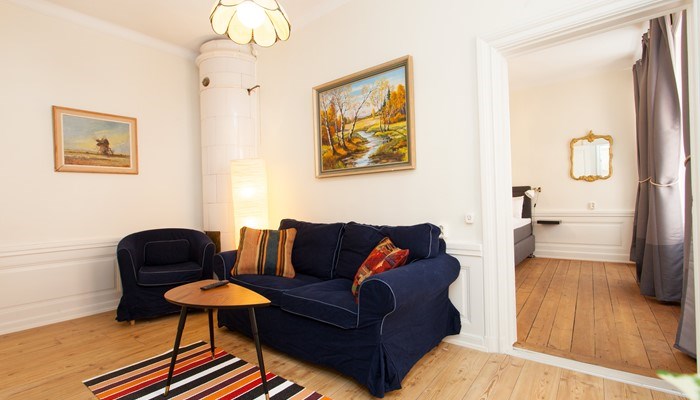 hotel apartment stockholm old town: standard one bedroom - sofa