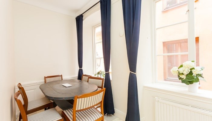 Apartment Hotel Stockholm Gamla Stan:large one-bedroom - dining area