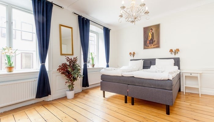 Apartment Hotel Stockholm Gamla Stan:large one-bedroom - bedroom