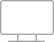 Flat screen smart TV 43”